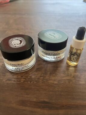 NWT Diptyque Body Care Travel Set